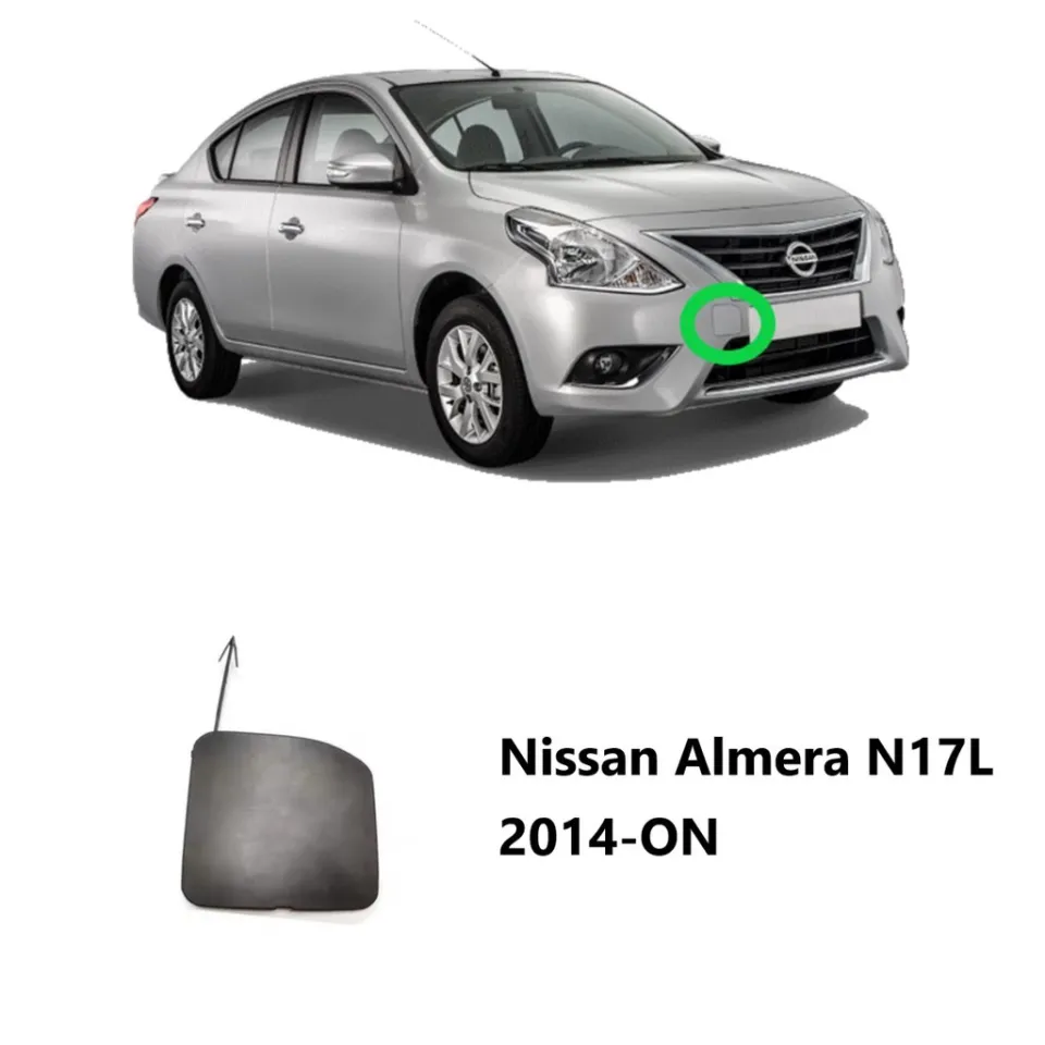 Cheap Front Bumper Tow Hook Cover Cap Fits for Nissan Versa Sedan 2015-2016