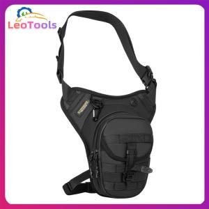 【Quick Delivery】Men Thigh Belt Bag Waterproof Motorbike Hip Leg Pack Large Capacity Motorcycle Crossbody Bag for Hiking Camping Fishing【After Sales Guarantee】