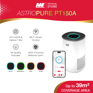 AAF AstroPure PT150A Smart HEPA Air Purifier with Wi-Fi control