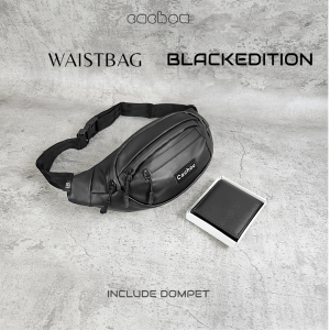 Tas Selempang Pria Cachou Waistbag Anti Air Watterproof Slempang Pinggang