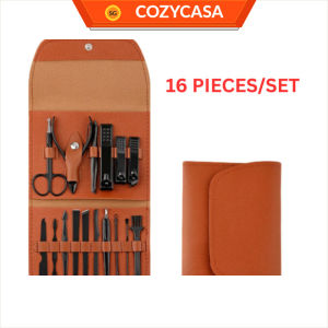 【COZYCASA】16-in-1 Nail Clippers Set Manicure Pedicure Kit / Hand Foot Facial Care