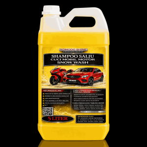 SHAMPOO SALJU 5L Aroma Bubble Gum - Pembersih & Pelapis Mobil/Motor