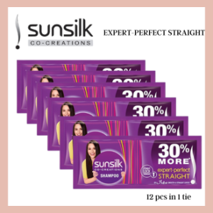 SUNSILK SHAMPOO 12 pcs in 1 tie | KEEP YOUR HAIR STRONG AND LONG | SMOOTH AND MANAGEABLE | DAMAGE RECONSTRUCTION | EXPERT PERFECT HAIR | COCONUT HYDRATION | SAKURA AND RASPBERRY RADIANCE