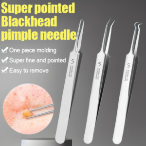 Blackhead Cleanser Acne Cleansing Cleanser Blemish Extractor for Facial Care 不锈钢粉刺黑头夹