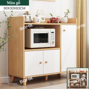 DAMIK Tủ gỗ đựng đồ lắp ghép tiện đa năng chất liệu MDF chống thấm chống mối mọt phong cách hiện đại