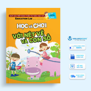 Sách - Tư Duy Toán Học Hàn Quốc - Học Và Chơi Với Nét Vẽ Và Con Số-Vanlangbooks