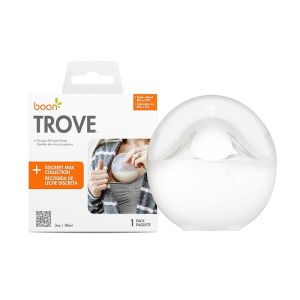 Máy hút sữa bằng tay silicone Boon Trove - Bộ thu sữa thụ động - Máy hút sữa không cần dùng tay cho cho con bú - Đồ dùng cần thiết cho cho con bú - 1 cái
