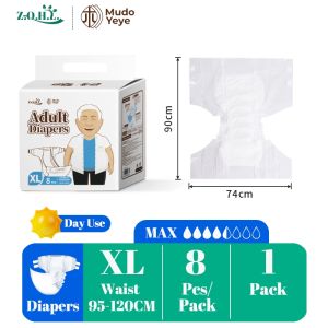 Adult Diapers Adult Diaper Tape  Super Absorbency Leak-Proof