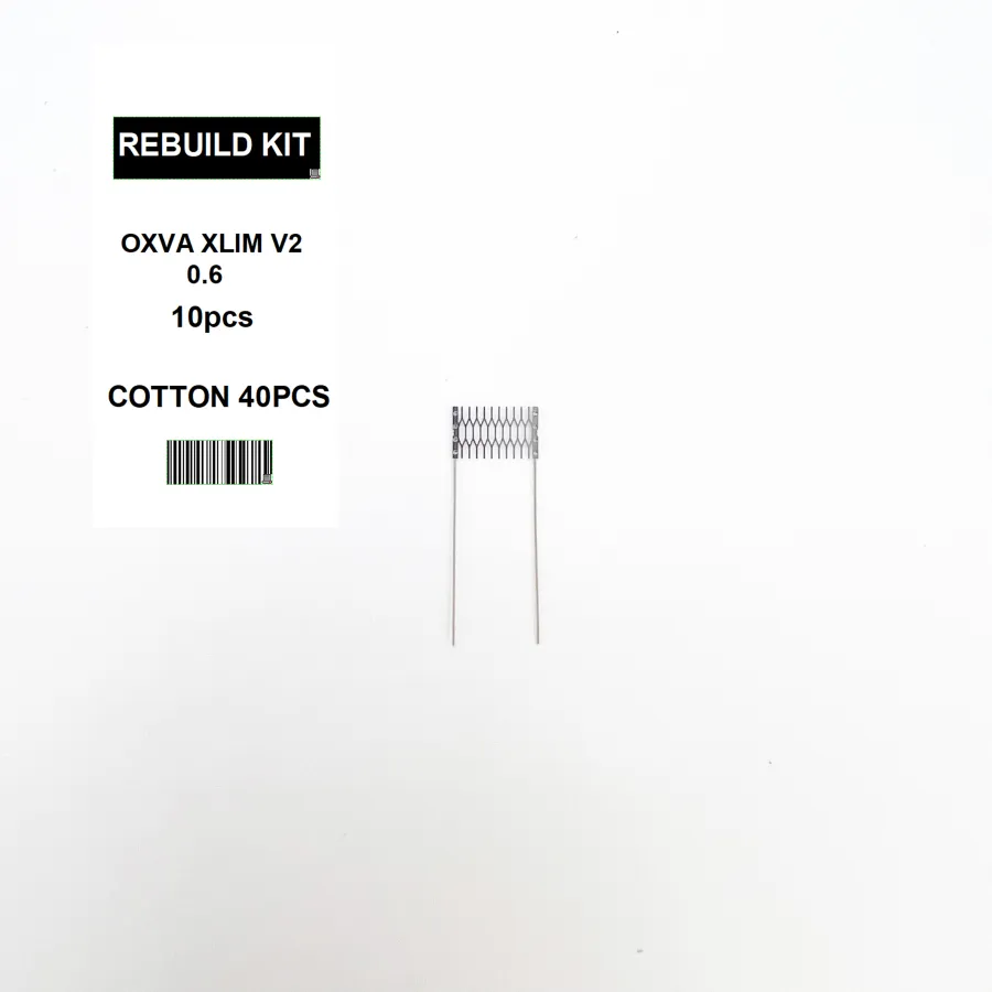 Resistance coil part Rebuild kit for OXVA XLIM V2 0.6 ohm mesh coil with  tool kit Ox Kit Oxy Welding Kit Fuel Injector Rebuild Kit - Lazada
