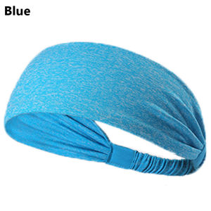 【COD+IN STOCK】Sport Hairbands Elastic Headbands for Yoga Workout Running Athletic Wear Wide Turban Headbands Headscarf fits All Men and Women