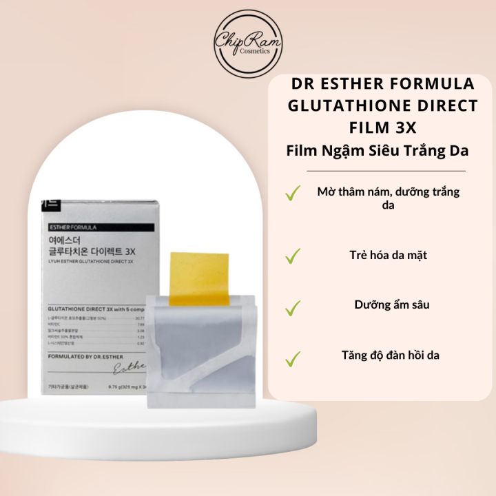 effective glutathione supplement ESTHER FORMULA Liposomal Glutathione Direct 284mg30strips Glutathione  Strips EnhancedAbsorption Korean Beauty Supplement Made in USA for  antioxidant Even Skintone KBeauty | Best Price UAE main image 0