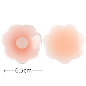 1Pair Silicone Lifting Nipple Cover Reusable Women Invisible Lift Up Bra Stickers Bra Breast Petals Pasty Pad Strapless Sticky Bras