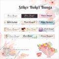 Stiker Bunga / Buket / Bouquet / Flower. 