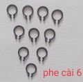 Combo 5 phe gài cốt 6mm-7mm-8mm-9mm-10mm-11mm-12mm-17mm-18mm-20mm / Phe gài trục/ Phanh trục/ Vòng phe/ Phe cài/ Vòng phe ngoài. 