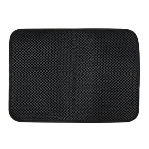 READY STOCK Double Layer Cat Litter Mat Trapping Mat Non-slip Bottom Pasir Kucing Tikar Waterproof Washable Pet Products