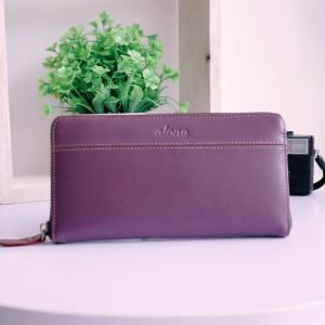 Dompet wallet panjang wanita kulit sapi sapi asli original branded tempat simpan uang dan kartu atm model kekinian terbaru fashion cewek distro