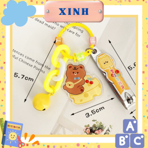 Bấm móng tay kèm móc khóa dễ thương làm quà tặng phụ kiện cho học sinh văn phòng