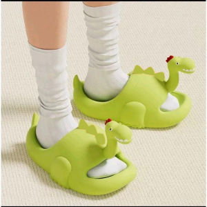 Pabrik Langsung Sandal Dinosaurus Anak Cowok / Cewek Bahan Eva Sendal Anak Lucu Karakter Dino 3D