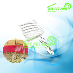 Mani Metal Stainless Steel Cat Toilet Litter Scoop / Cleaning Tool