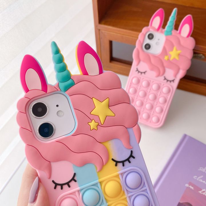 HOCE Relive Stress Unicorn Phone Cases For iPhone 6S Plus SE
