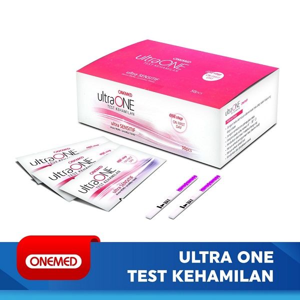 ONEMED ultraONE Tes Kehamilan Ultra Sensitif Test Pack | Lazada Indonesia