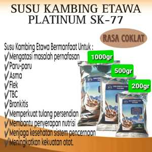 SUSU KAMBING ETAWA COKLAT PLATINUM SK77 1KG / 1000gr