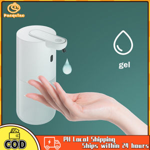 【High Quality】USB Automatic Sensor Alcohol Dispenser Touchless Soap Sprayer Auto Hand Alchohol Dispenser for Bathroom Kitchen Home