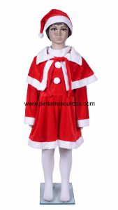 READY STOCK Children / Kids Santarina Costume Christmas Costume