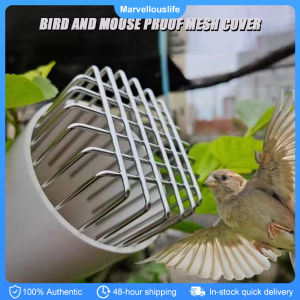 Stainless Steel Balcony Drainage Cover Balcony Drainage Ditch Anti-Blocking Mesh Cover Rooftop Rain Pipe Cap