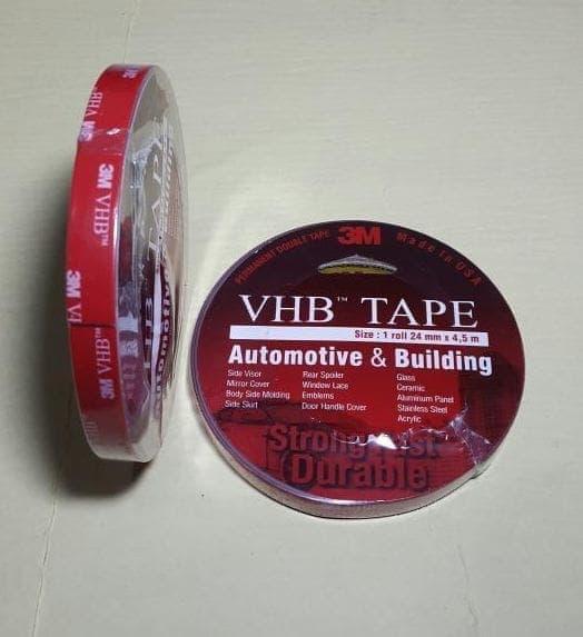 Double Tape 3M VHB Isolasi Ukuran 12 mm 4 5m Perekat 3M Lem 3M BISA COD