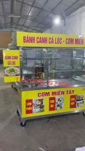 Xe phở  bánh canh 1m8 miễn phí đề can cơ khí TNC 0937 272 899
