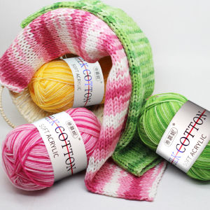 COMBINATION MILK COTTON YARN- 3PLY 50G PART 1/2