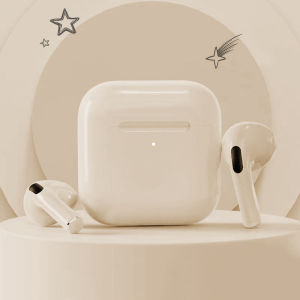SUTU Headphone Kartun TWS Headphone Bluetooth Nirkabel Kontrol Sentuh Headphone Olahraga Bass Stereo 9D