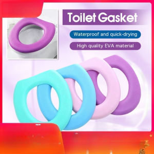 Waterpoof Soft Toilet Seat Cover Bathroom Washable Closestool Mat Pad Cushion O-shape Toilet Seat Bidet Toilet Cover Accessories