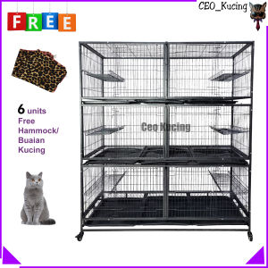 Sangkar Kucing Besar Mewah / Extra Big Cat Cage 160