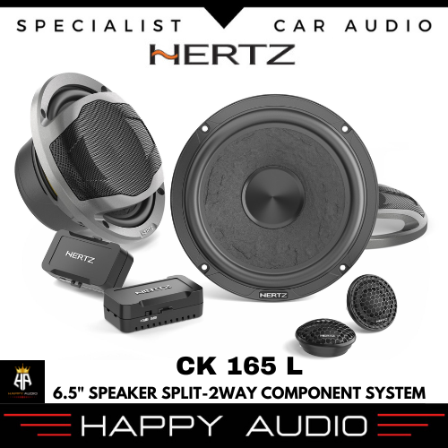 Speaker Split 2-Way Component 6,5 Inch HERTZ CK 165 L Cento Series