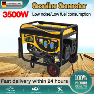 CHUANGCHAO generator for home silent type3.5KW Gasoline Generator portable  Double protection system Pure copper motor strong power heart of the motor Big fuel tank for your battery life Multiple fuel options to meet more needs 4 Stroke Air Cooled - Lazada
