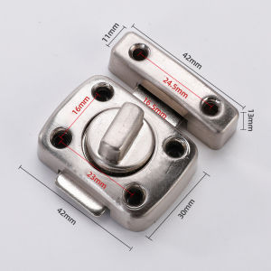 Jozoo Gate Latch Slide Bolt Latches Lock Zinc Alloy Safety Door Locks