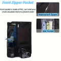 SG RumahHome® Nylon Drawstring Bag Waterproof Swim Backpack - Wet Dry Separate With Pouch Mesh Gym Beach Bag for Travel & Sport Lightweight. 