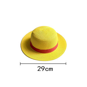 Adult/kids One Piece Luffy Straw Hat Comic Con Cosplay Props Straw Hat Japanese Anime Sun Hat Adult/kids