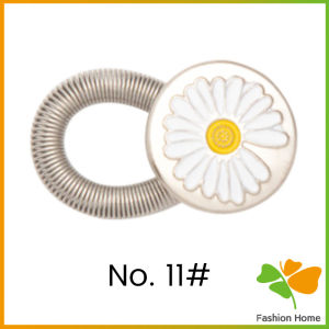 FASHION 3 ชิ้น/แพ็ค ปุ่มขยายเอว ปุ่มขยายเอวกางเกง ปุ่มขยายเอวสปริง กางเกง DIY jeans buttons