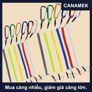 【CANAMEK】 Dây thép leo núi Khóa chống mất dây luya Kìm câu cá cần câu dây
