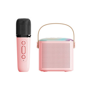 SG[Ready Stock] 2024 NEW karaoke Set Wireless Bluetooth Speaker Portable Microphone karaoke system With 2 Wireless Microphones 蓝牙音箱