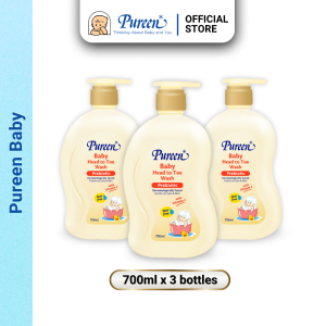 Baby Head To Toe Wash Prebiotic 700ml x 3 bottles (Bundle Sale)
