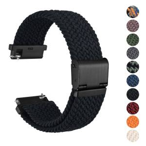Wocci Dây Đeo Đồng Hồ Nylon Đàn Hồi 16 18 19 20 21 22 24Mm Dây Đeo Đồng Hồ Dệt Gọn Gàng Cao Cấp Khóa Thép Không Gỉ Tháo Nhanh 2026