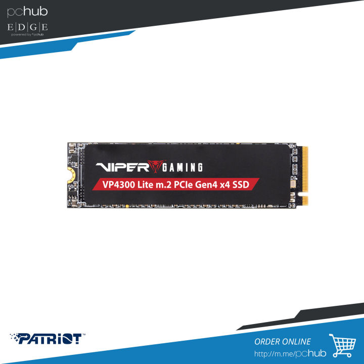 PChub 1tb Patriot VP4300 Lite SSD NVMe R|W: 7400|6400 Pn