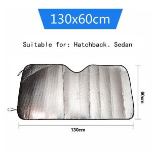 Car Sunshade Summer Sunscreen Insulation Foldable Car Windshield Visor Cover Block Front Rear Window SunShade