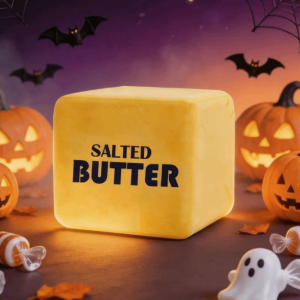 DREAMES Hallowmas Butter Squeezing Toy Hand Relax Cute Butter Stick Squishy Toy Funny Kneading Slow Rebound Squeeze Toy Butter  Ornament