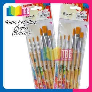 1 PCS KUAS SET BR5 JOYKO/ BRUSH JOYKO/BRUSH BERKUALITAS/KUAS LUKIS/ BRUSH LUKIS/ KUAS HALUS (R-1593)