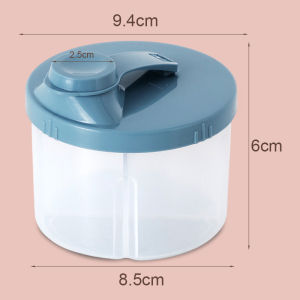 4 Layer Baby Milk Powder Box Stackable Baby Portable Milk Powder Container Formula Dispenser Milk Powder Kotak Penyimpanan Serbuk Susu奶粉盒